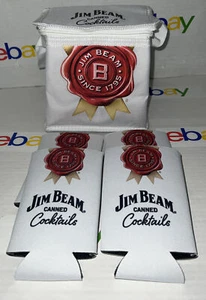 Jim Beam Cocktails in Dosen * Koozie Dosenhalter * Geschenkset 4 & kleine Kühltasche - Bild 1 von 3