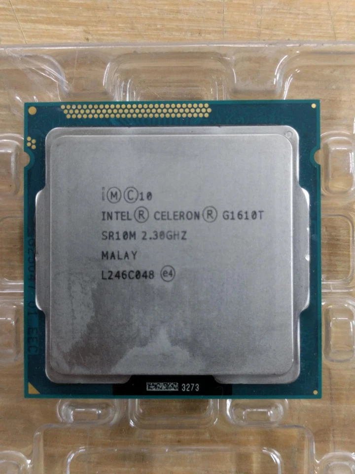 Lote de 7 Intel Celeron G1610T SR10M - Imagem 1 de 1