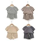 Fashion Baby Suit Short Sleeve T-shirt & Shorts Breathable Kid Summer Suit Wear