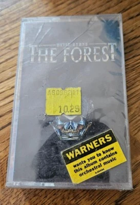 DAVID BYRNE the forest CASSETTE SEALED NOS Vintage TALKING HEADS - Image 1 of 2