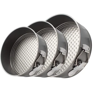 Cheesecake Pan 3 Pack Springform Pan Set Nonstick Leakproof Springform Pan fo... - Picture 1 of 7