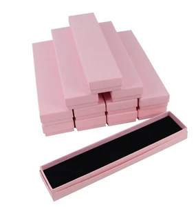 Pink Cardboard Boxes Postage Saver Bracelet Watch Beauty Gift Nails Box - Picture 1 of 5