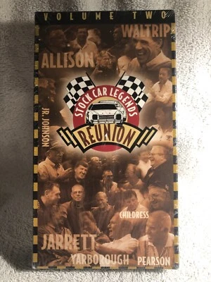 Stock Car Legends Reunion Volume 2 (VHS 1999) Bobby Allison Ned Jarrett Foto 1 de 2