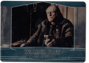 Tarjeta base de metal de acero valyrio de Game of Thrones #89 de Walder Frey - Imagen 1 de 1