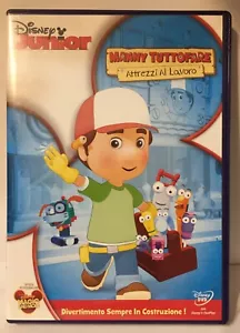 Manny Tuttofare DVD Disney Attrezzi al Lavoro Aggiusta Tutto Fare Come Foto - Foto 1 di 6