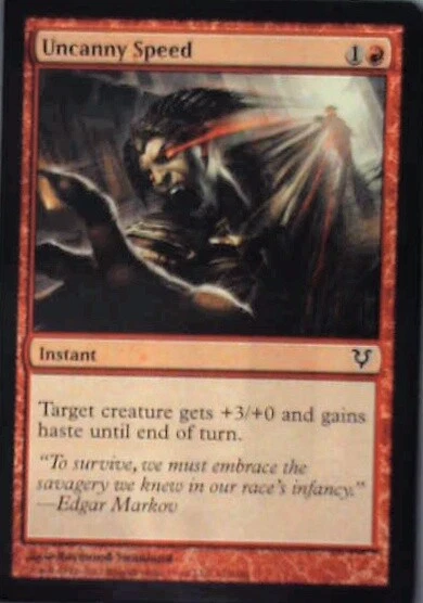 Uncanny Speed - Avacyn Restored: #163, Magic: The Gathering Nm R189 - Image 1 of 1