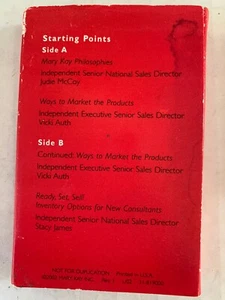 VTG Mary Kay Career Essentials Business Coaching Cassette Success Series - Picture 1 of 5