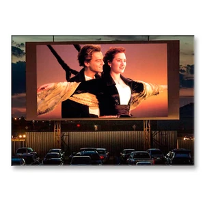 TITANIC Drive in Movie 3.5 inches x 2.5 inches Steel FRIDGE MAGNET No 1 - Picture 1 of 2