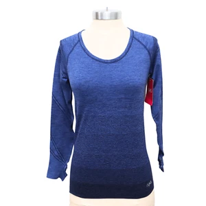 Ryka Women's Blue Activewear Long Sleeve Figure Flattering Top - Size Small - Picture 1 of 6