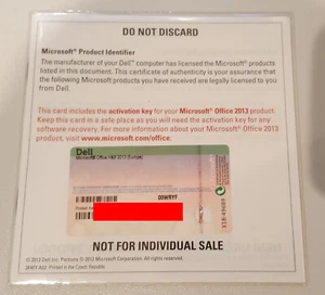 Microsoft Office 2013 Home and Business OEM PKC Vollversion Deutsch - Photo 1/1