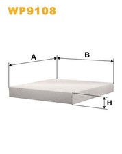 Pollen / Cabin Filter fits HONDA CIVIC MB6, MC2 1.8 97 to 01 B18C4 Wix Quality