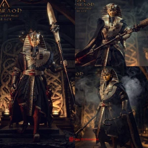 Figura de acción TBLeague 1/6 PL2021-178A Pharaoh Tutankamón versión negra en stock - Imagen 1 de 13