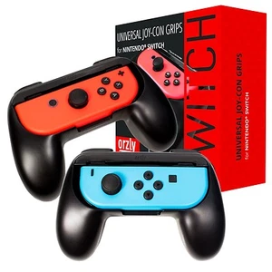 Orzly Joy-Con Grips for Nintendo Switch - Twin Pack - Picture 1 of 31