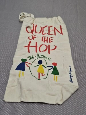 Vtg Queen Of The Hop Canvas Bag 14x7" - Image 1 of 4