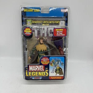 Marvel Legends Loki With Comic Onslaught BAF 2006 New Toybiz Rare New Boxed OOP - Picture 1 of 7