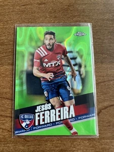 Copa Oro 2022 Cromo MLS Verde Neón Lava Refractor Jesús Ferreira 82/99 USMNT - Imagen 1 de 2