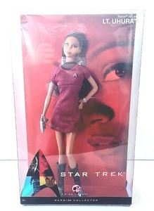 Star Trek Lt Uhura Barbie Pink Label Collector Doll 2009 NOS Limited  - Picture 1 of 11