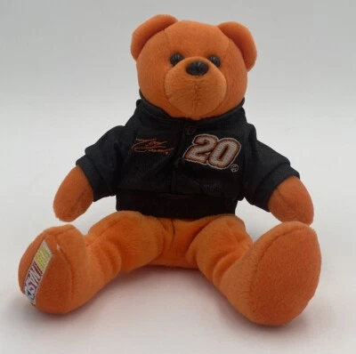 Tony Stewart #20 Nascar команды скорость медведи оранжевый w/куртка плюшевая РЕДКАЯ - Изображение 1 из 4