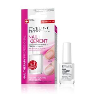 Eveline Nail Cement Nail Conditioner & Base Coat Reconstructing & Filling Nails