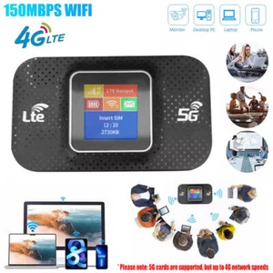 4G WLAN-Router mit SIM-Kartensteckplatz, 150 Mbit/S WLAN Für Für Lte Mobiler/ - Bild 1 von 24