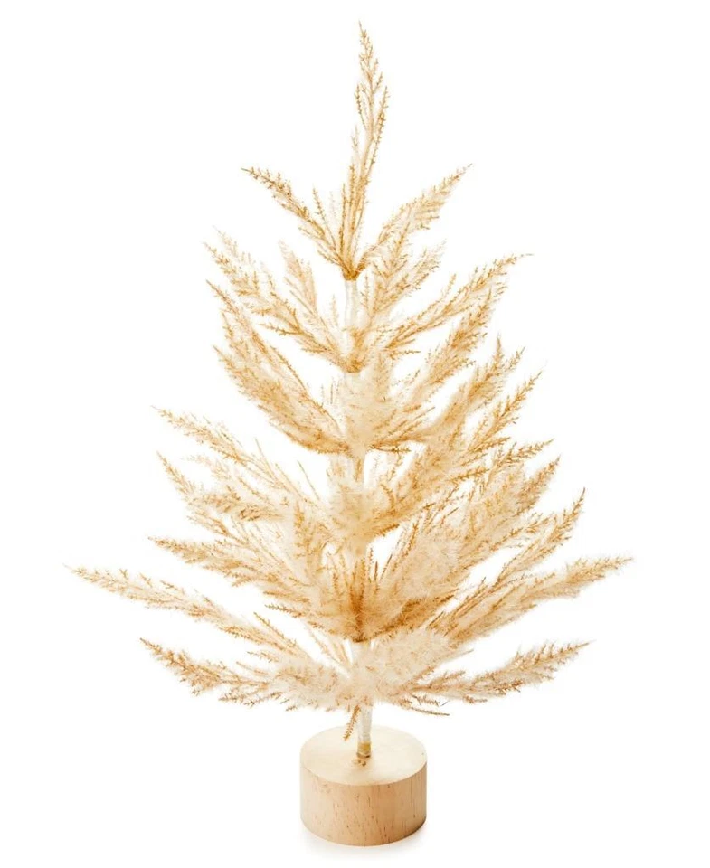 Holiday Lane Shimmer and Light 24" Pampas Christmas Tree - Image 1 of 1
