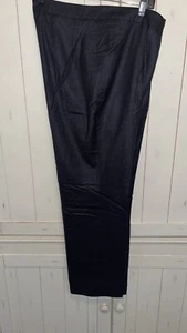 Roberto Quaglia Italy Women pants 100% Virgin Wool Drk Grey Size 46 - Picture 1 of 9