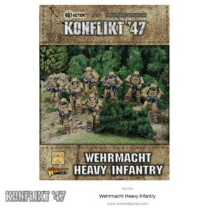 Fanteria pesante tedesca Wehrmacht *Konflikt '47* Warlord Games - Foto 1 di 1