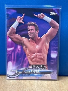 2018 Topps WWE Wrestling Card Zack Ryder #99 - Picture 1 of 2