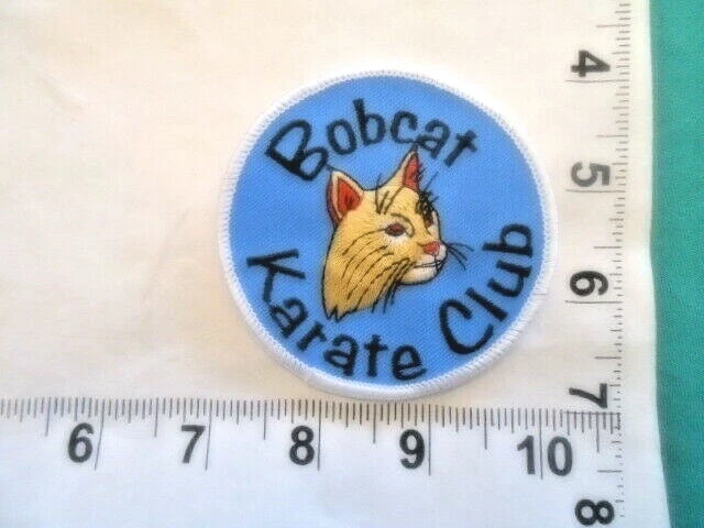 Vintage Bobcat Karate Club Patch               FREE shipping - Image 1 of 1