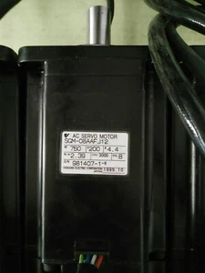 1PC YASKAWA AC SERVO MOTOR SGM-08AAFJ12 NEW ORIGINAL FREE EXPEDITED SHIPPING - Picture 1 of 1