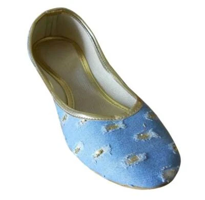 Женские туфли пенджабские индийские свадебные галстуки ручной работы традиционные моджарии США 6-10 - Изображение 1 из 4