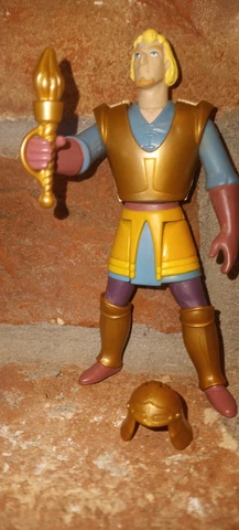 Disney The Hunchback of Notre Dame Phoebus With Armor Action Figure 1996 vtg lot Cover