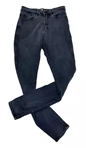 LEE High Licks Women's Black Denim Skinny Jeans Size 10 - Picture 1 of 7