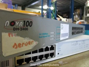 Hub réseau double vitesse Planet nova100 DH-2400 24 ports 10/100 Mbit/s - Photo 1/2