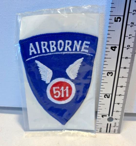 Collectable 1978 US Army 511th Inf Airborne Div WWII-Korean Conflict Era Patch - Picture 1 of 2