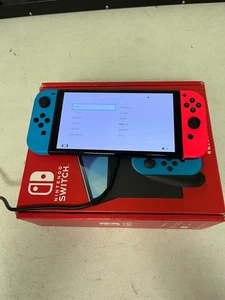 AS-IS Nintendo Switch OLED Neon 64GB - Imagen 1 de 5