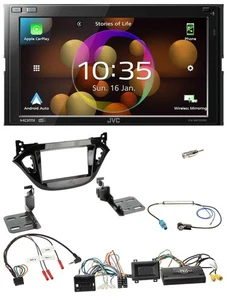 JVC DAB Lenkrad 2DIN Bluetooth USB Autoradio für Opel Adam Corsa E 2017-2019 - Bild 1 von 12