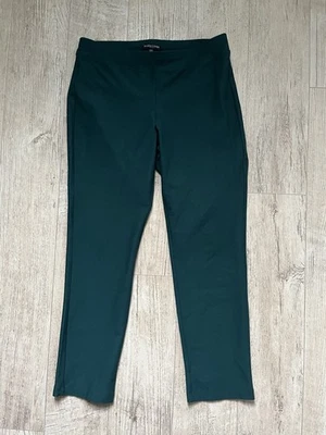 Брюки без застежек женские Eileen Fisher маленькие миниатюрные зеленые вискозная смесь креп PS - Изображение 1 из 4