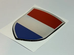 2 pegatinas abovedadas bandera holandesa 30x40 mm - Imagen 1 de 4
