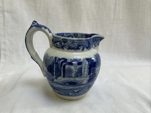 Vintage Copeland Spode blau-weiß kleines Milch-/Sahnekännchen blauer Stempel 9,5 cm hoch - Bild 1 von 7