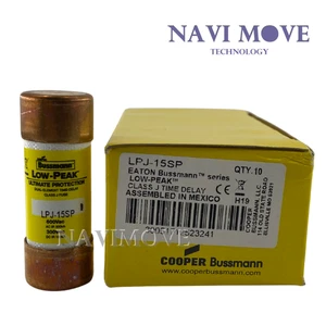 10PCS/Box New Bussmann LPJ-15SP Low Peak Fuse Class J Time Delay US Seller - Picture 1 of 3