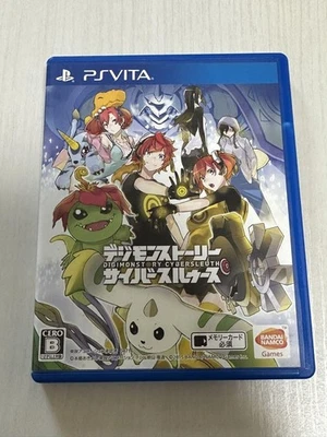 Digimon Story Cyber Sleuth PS Vita Video Game PlayStation Vita Japan Ver. W/Case - Image 1 of 3