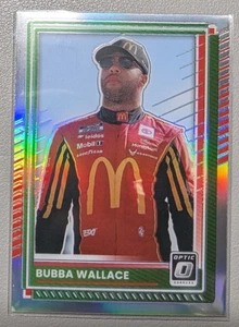 2025 Panini Donruss Racing NASCAR Bubba Wallace Optic Prizm #51 - Picture 1 of 2