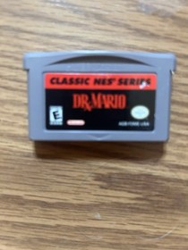 Dr. Mario Classic NES Series GBA Nintendo Gameboy Advance solo carrello autentico