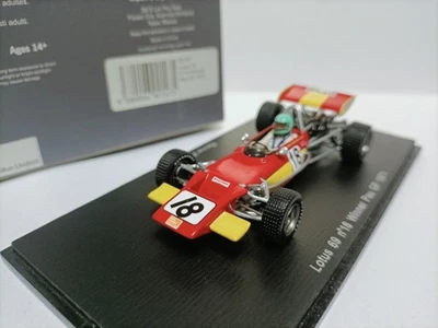 Spark 1:43 Lotus 69 Winner Pau F1 GP 1971 Champion Racing Model  - Image 1 of 4