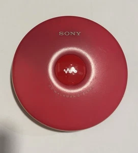 SONY D-EJ002 Walkman Portable CD Player Red-Tested, Works Great! Vintage Retro - Picture 1 of 8