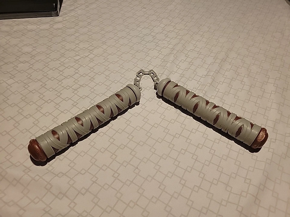 TMNT Teenage Mutant Ninja Turtles Michaelangelo's Nunchucks Halloween Accessory  - Image 1 of 1