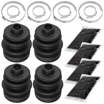 2 Rear Axle Inner Outer CV Boot Kit for Arctic Cat 500 4X4 2002-2009 - Image 1 of 4