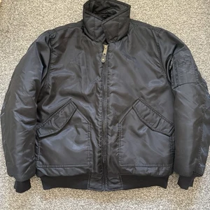 Chaqueta de Colección MA2 Flyers Para Hombres XL Negra Clima Frío USAF Tipo D.P Militar - Imagen 1 de 18