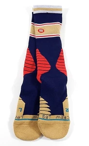 1 par de calcetines Stance emitidos por el equipo de la NBA New Orleans Pelicans Crew L nuevos - Imagen 1 de 3